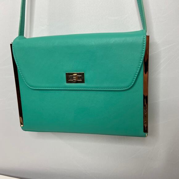 MMS Mint Green Crossbody / Shoulder Bag - Picture 13 of 13